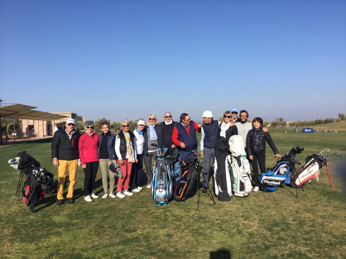 Premier voyage golfique à Marrakech