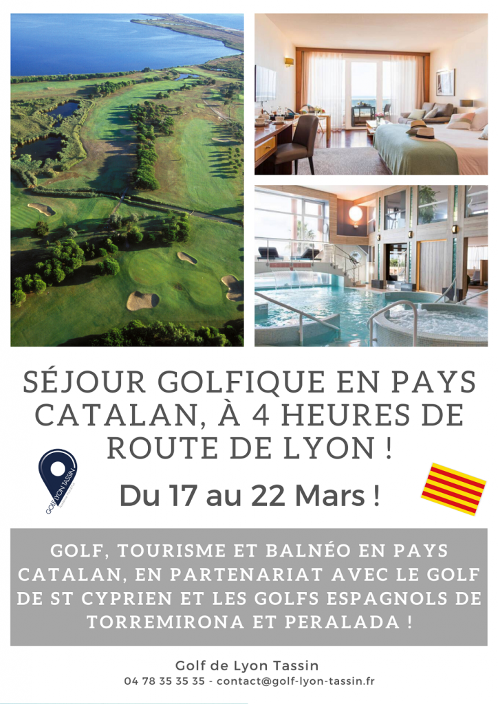 séjour golfique en Pays Catalan