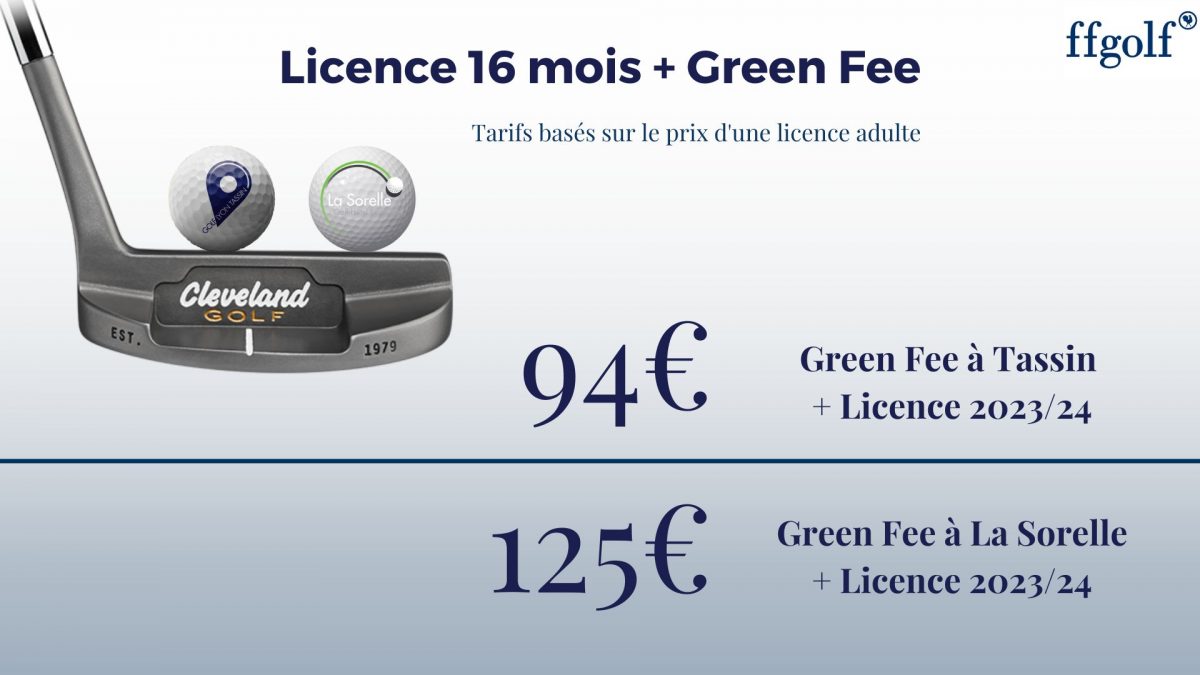 Offre Licence + GF Tassin et Sorelle